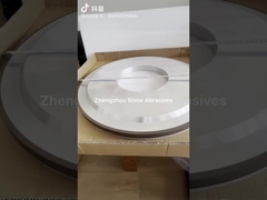 الراتنج رابطة 1A1 عجلة الماس HVOF طلاء لفة الصلب طحن الكرتون خصيص سمك