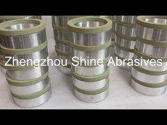 6A2 السلك الزجاجي الماس كوب طحن عجلات السيراميك للسبائك الصلبة