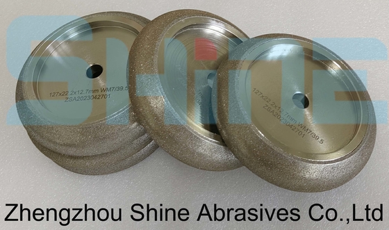 عجلة CBN المكهربة من طراز 127mm من نوع OEM لتحدي شفرة المنشار