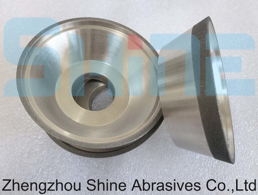 100mm 11V9 الراتنج رابطة CBN / الماس طحن عجلة لل CNC أدوات طحن
