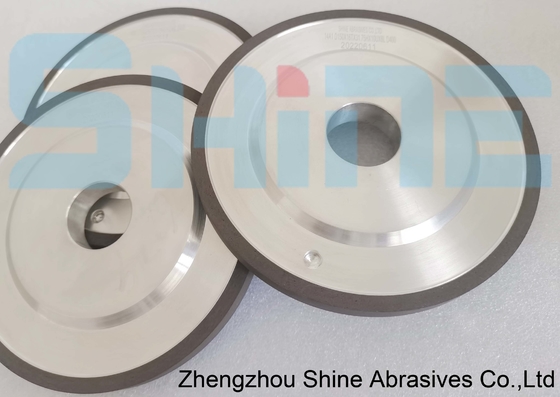 100mm 14F1 الراتنج رابطة الماس / CBN عجلة طحن لكربيد الأسمنت