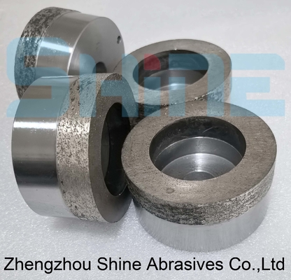 6A2 80mm عجلة كأس الماسية للصلب الخام للسيراميك