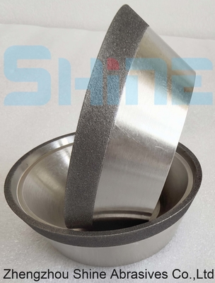 100mm 11V9 الراتنج رابطة CBN / الماس طحن عجلة لل CNC أدوات طحن