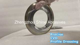 عجلات تسريحة دوارة من الألماس CVD