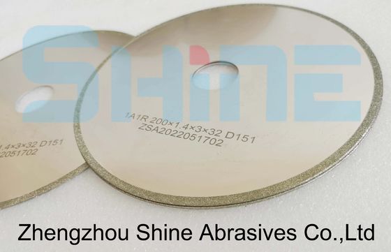 عجلات الماس 1A1R المخصصة للخروط و القدرة على قطع درجات الحرارة العالية