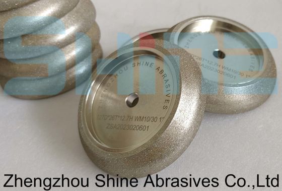 127 ملم شريط شفرة شفرة ألماسية عجلة CBN حادة عجلة طحن أقراص