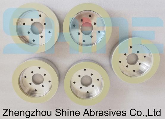 150mm 6A2 الزجاجية السندات الماسية عجلة ل PCD أدوات CBN طحن