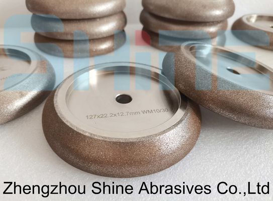 5 " 10/30 درجة CBN عجلات طحن للأخشاب Mizer Bandsaw