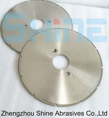 عجلة ماسية مطلية بالكهرباء مقاس 300 ملم لطحن وقطع الحديد الزهر