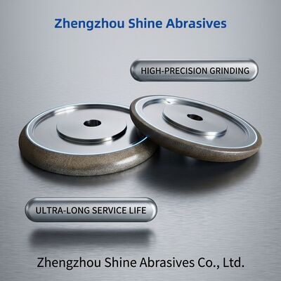 8 بوصة 203mm Wm 10/30 شحّار مكهربة CBN عجلة طحن لحدّة الشريط رأس