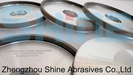 4A2 شكل الماس عجلة لقطة الكربيد الصلبة شفرة أسنان الطرف العلوي طحن