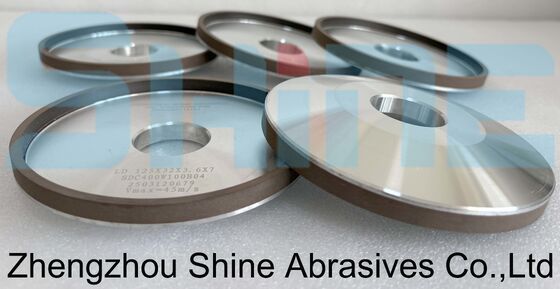 عجلة تجليخ ماسية برابطة راتنجية 4A2 لشفرة المنشار الدائري المصنوعة من السبائك الصلبة