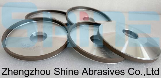 عجلة تجليخ ماسية برابطة راتنجية 4A2 لشفرة المنشار الدائري المصنوعة من السبائك الصلبة