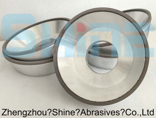 عجلة ربط راتنج CBN ماسية 11A2 لطحن أخاديد قاطعة كربيد