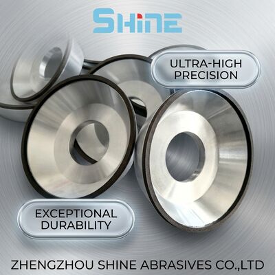 12A2 شكل صحن الراتنج رابطة الماس عجلات مطحنة القمة طحن قرص