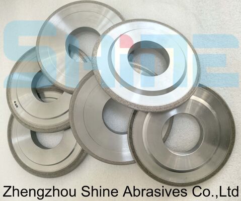 عجلة ماسية معدنية الترابط 14FF1 200 مم لطحن ملامح أسطوانات الكربيد