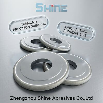 14FF1 عجلة طحن رابطة معدنية CBN لأدوات HSS الفولاذ المقاوم للصدأ