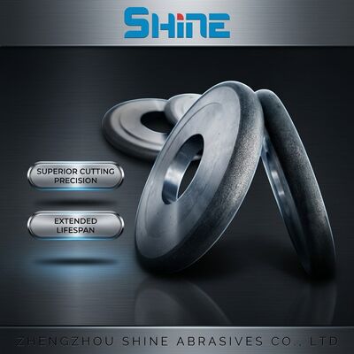 14FF1 عجلة طحن رابطة معدنية CBN لأدوات HSS الفولاذ المقاوم للصدأ