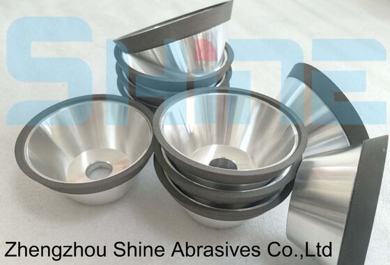 عجلة تجليخ ماسية برابطة راتنجية 11V9 لشفرة المنشار HSS PCD Carbide