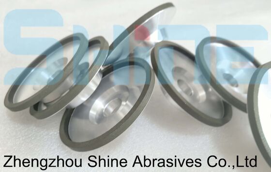 عجلات ماسية برابطة راتنجية 4A2 لشفرات المنشار الدائري ذات الأطراف الكربيدية