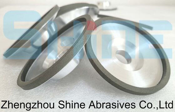 عجلات ماسية برابطة راتنجية 4A2 لشفرات المنشار الدائري ذات الأطراف الكربيدية