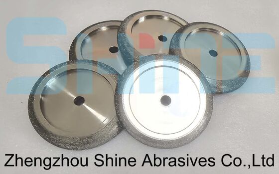 عجلة طحن أشرطة CBN المعدة بالكهرباء 127mm عمر خدمة طويل لا وجود لأسنان 10/30 OEM مخصصة