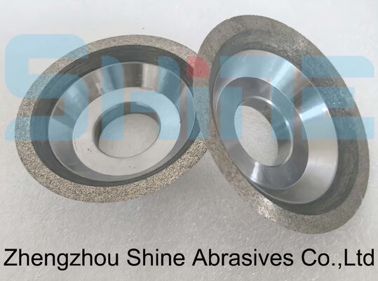 11V9 السندات الزجاجية كأس CBN طاحونة 100x35x20mm للصلب المقاوم للخدش طحن
