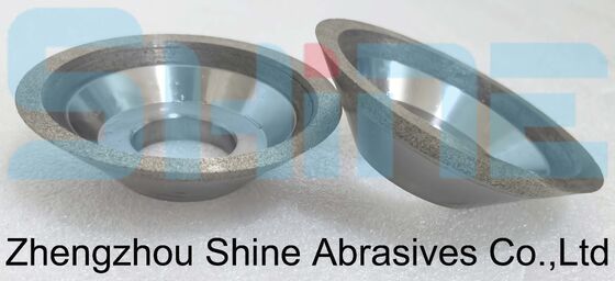 11V9 السندات الزجاجية كأس CBN طاحونة 100x35x20mm للصلب المقاوم للخدش طحن