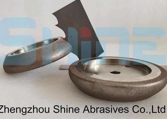 127x25.4x12.7mm عجلة شحذ CBN لمراوح 1' المنطقة الشريطية