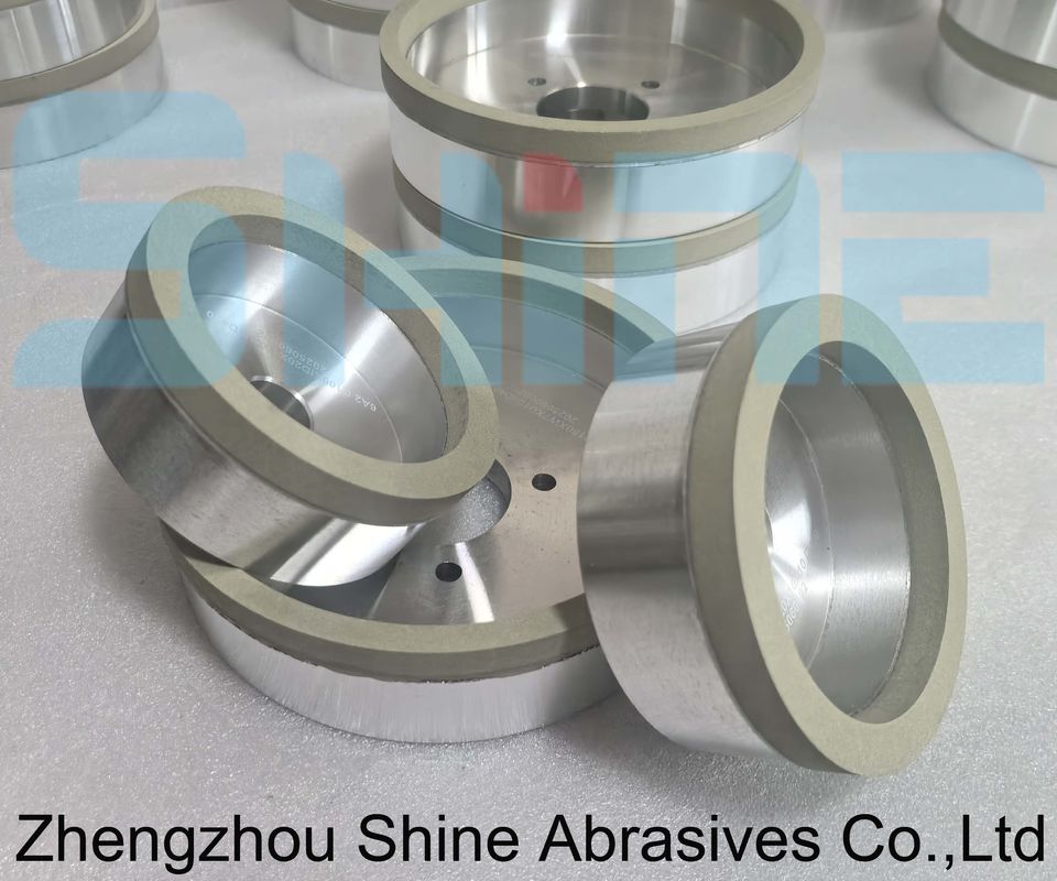 6A2 عجلات طحن كؤوس الماس الزجاجية للسبائك الصلبة المصنوعة بخبرة لأداء متقدم ومتانة