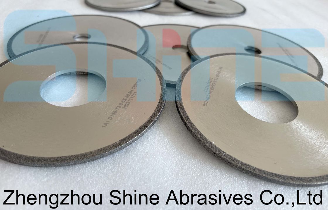 150 ملم عجلات طحن الماسية المصفوفة بالكهرباء