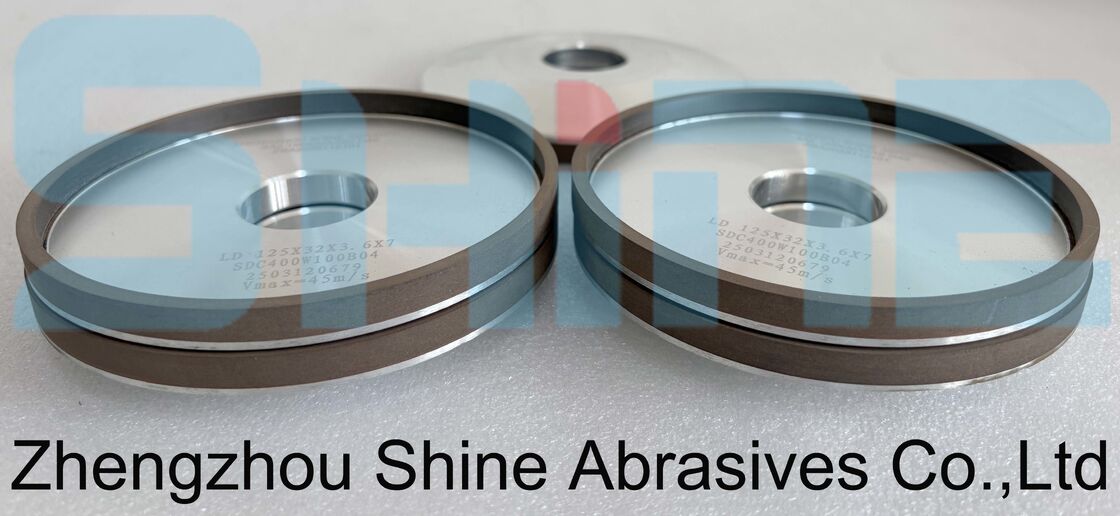 عجلة تجليخ ماسية برابطة راتنجية 4A2 لشفرة المنشار الدائري المصنوعة من السبائك الصلبة