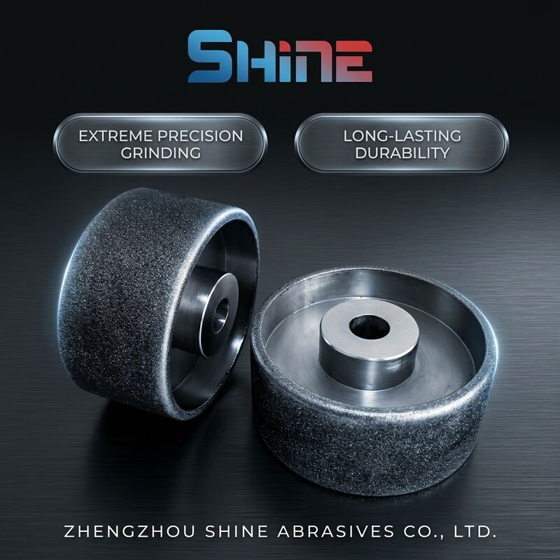 عجلات CBN المصفوفة بالكهرباء للطحن والشحذ بالسكاكين الخشبية