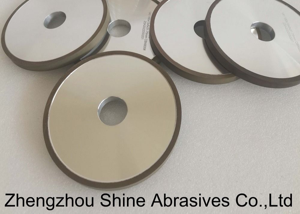 6 بوصة 150mm 1A1 عجلة CBN مسطحة لأدوات HSS طحن وشحذ