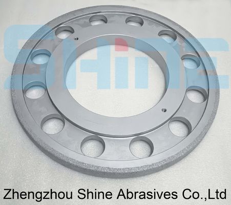 عجلة ماسية ملحومة 600D لطحن وتسنيم سطح الحديد الزهر