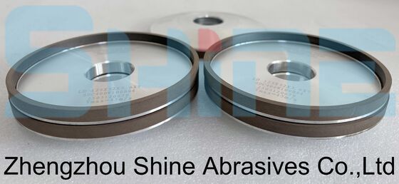 عجلة تجليخ ماسية برابطة راتنجية 4A2 لشفرة المنشار الدائري المصنوعة من السبائك الصلبة